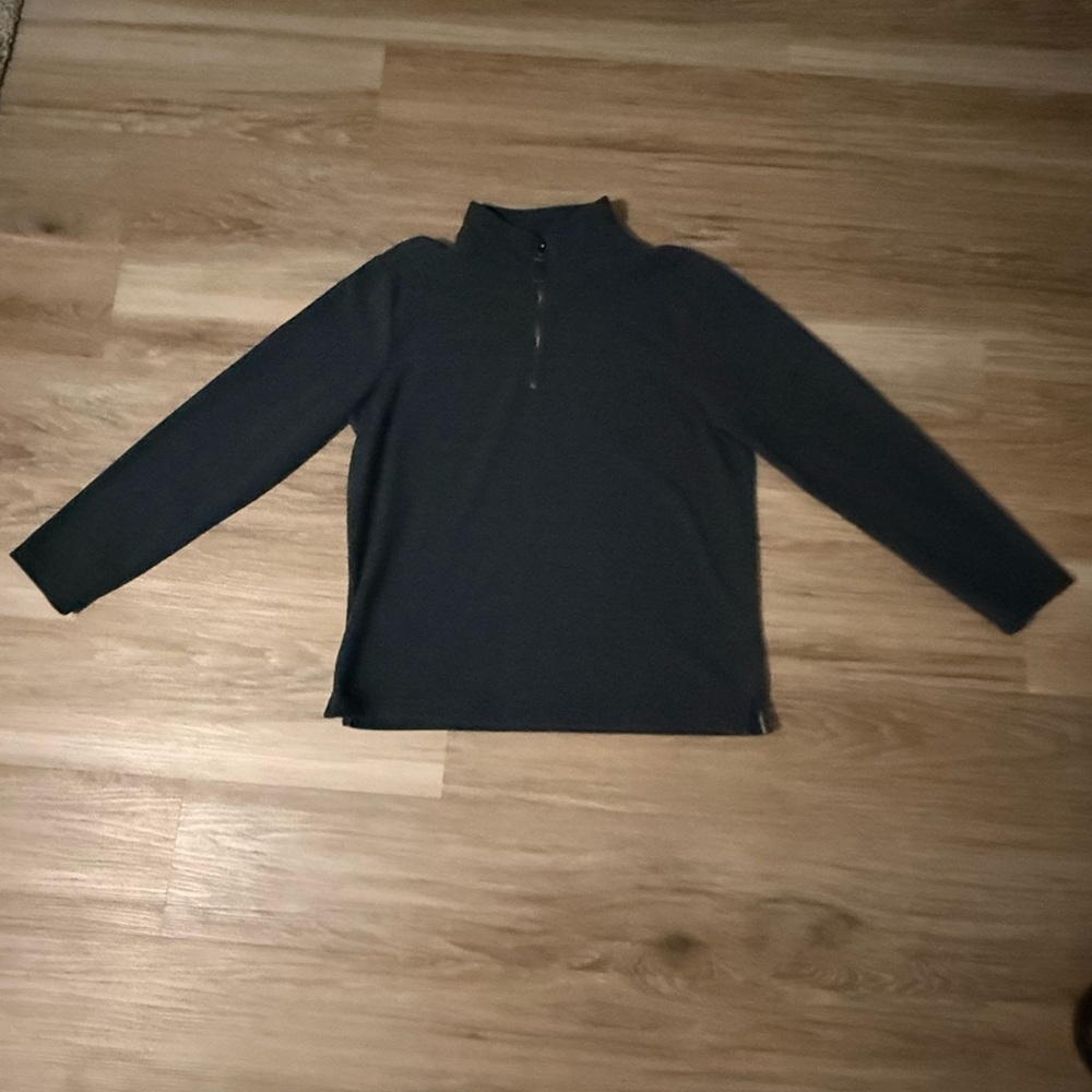 Redmond | Cozy Navy 1/4 Zip Textured Pullover